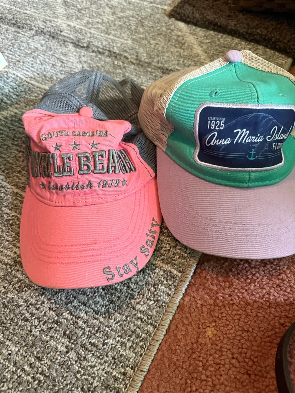 Unbranded Pink Trucker Cap - Stay Salty Embroidered Baseball Cap
